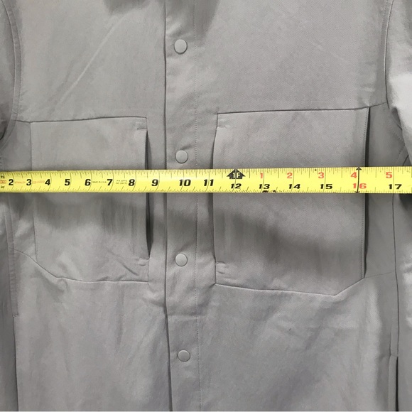 Lululemon Moon Drift Long Sleeve Shirt Stretch Shacket Minimalist Pockets Zipper - Picture 14 of 15